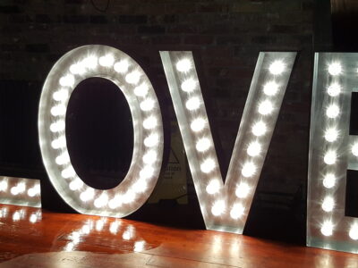 Wedding Giant Love Sign