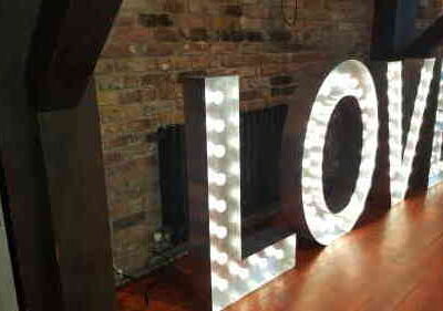 LOVE Sign to hire