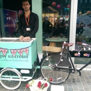 Ice Cream Cart Corporate Brand Launch fancyatreat