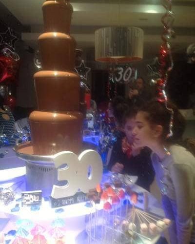 Themed-Chocolate-Fountain-for-Birthday-party Birthday Party Chocolate Fountain