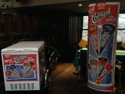 Walls Branded Ice Cream Cart Fancyatreat