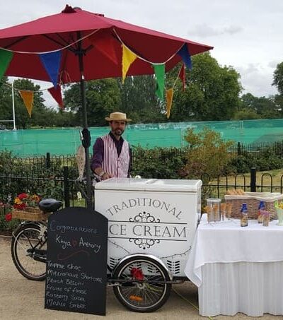 Ice Cream Cart Wedding hire