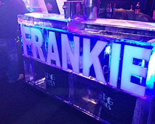 Named Ice bar table