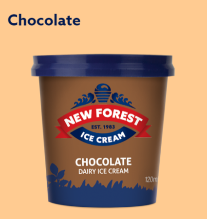 Chocolate 120ml Tub Ice Cream