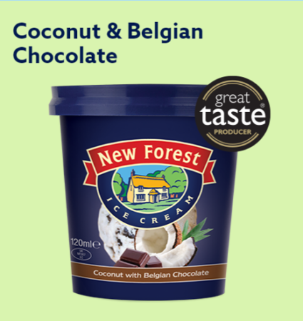 Coconut & Choc 120ml Tub Ice Cream